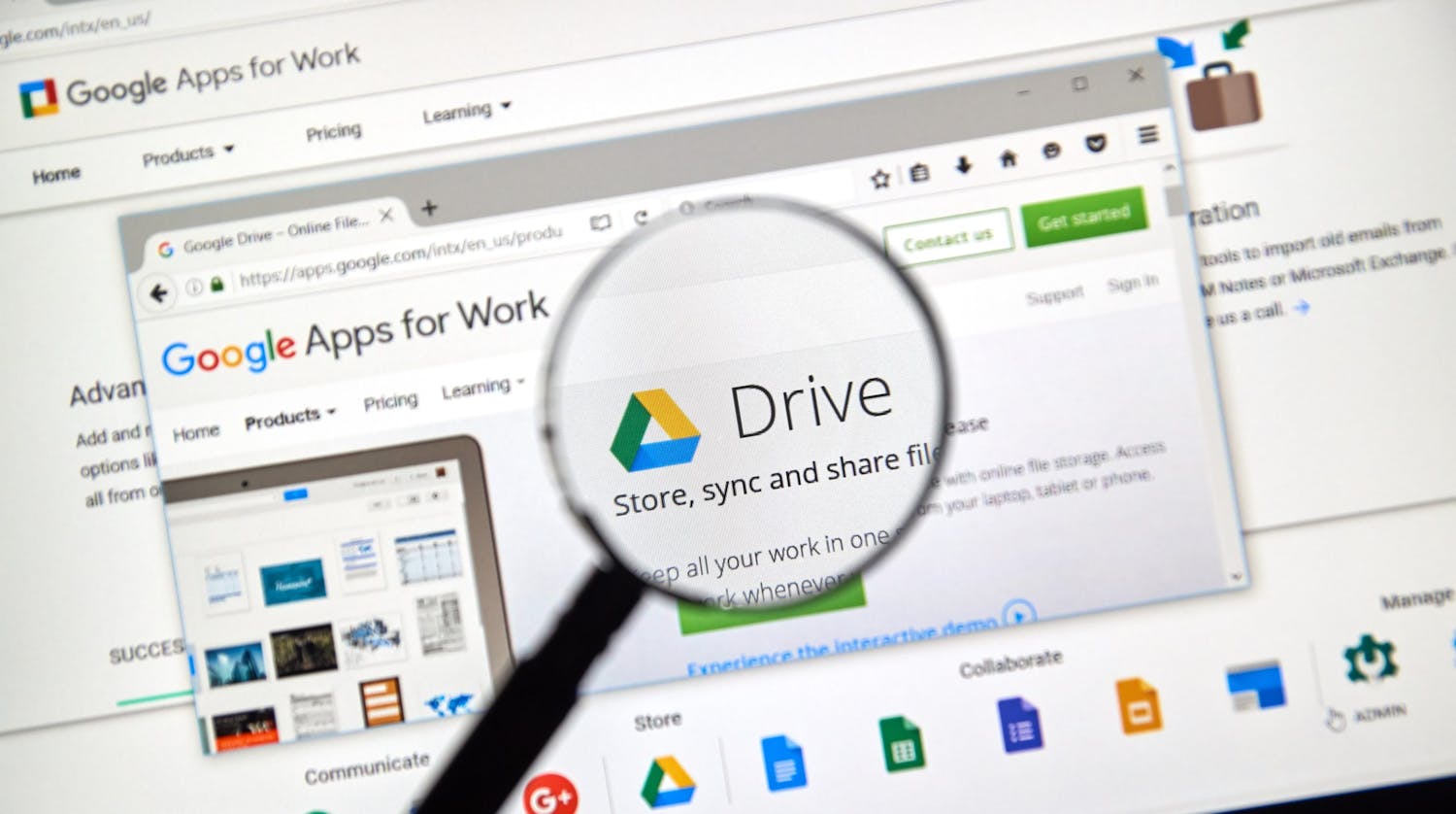 Google Drive sökning